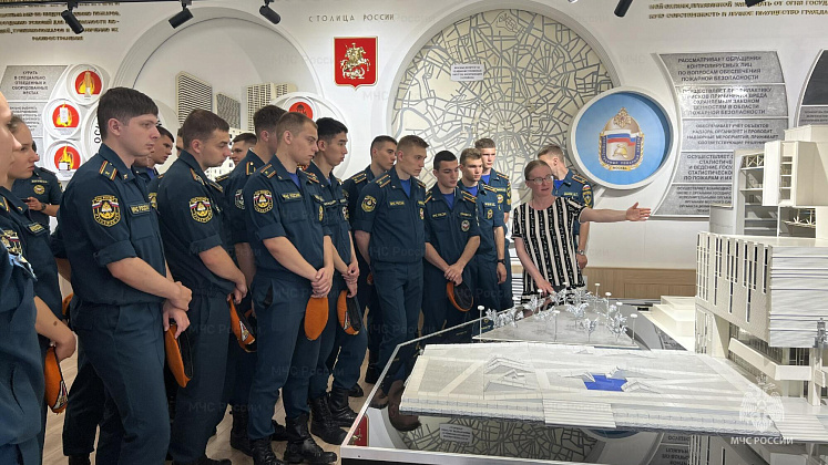 День курсанта в Музее пожарной охраны столицы